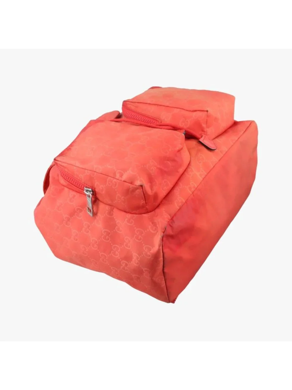 Gucci GG Pattern Orange Backpack